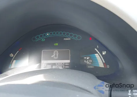 2014 Nissan Leaf Sv из США, поврежденный, VIN 1N4AZ0CP0EC338349